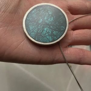 Beautiful teal necklace